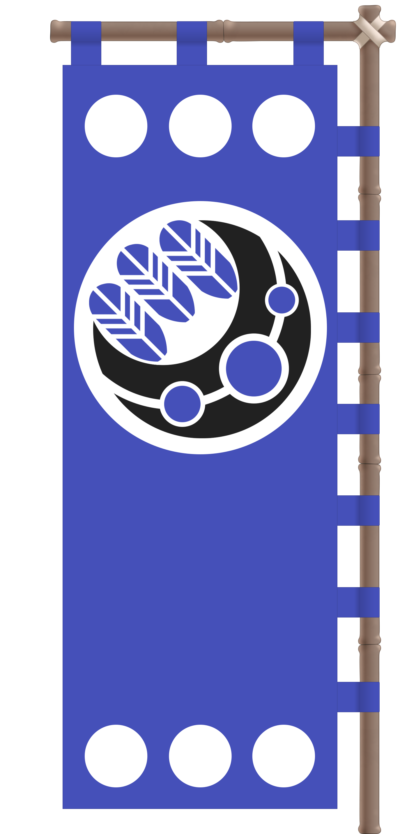Знамя «Сасимоно» рода Сакатори